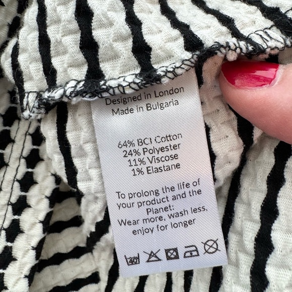 Saint + Sophia Asher Crew Neck Top Size 10 - Picture 6 of 8